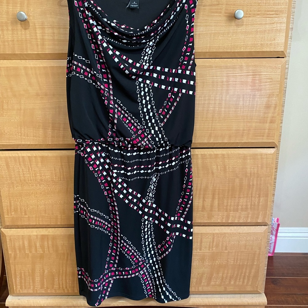 White House Black Market Sleeveless Black Dress Size 0